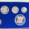 1988 RSA short proof set with silver R1