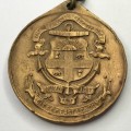 1937 Coronation medallion - East London