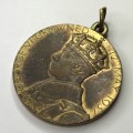 1937 George VI medallion excellent - unusual one