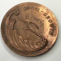 RSA 10 year republic growth medallion in copper