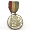 1911 Coronation Medal King George V - aluminum in excellent condition