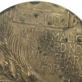 1909 Abraham Lincoln large bronze medallion