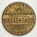 USA - His Masters voice 1938 medallion - Test at the Niagara Falls UNCIRCULATED