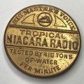 USA - His Masters voice 1938 medallion - Test at the Niagara Falls UNCIRCULATED