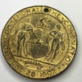 1902 Coronation medallion - Edward 7 - excellent