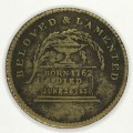 Death medallion - George 4 - Born 1762 - Died 1830