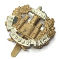 Great Britain Infantry of the Line Essex Regiment bi-metal cap badge with slide