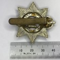 Great Britain The Devonshire regiment Kings crown badge - Bi-metal - Slide