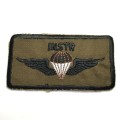 Paratrooper Instructor  wing - black embroided