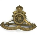 South African Artillery, cap badge, loose wheel brass
