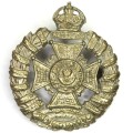 Great Britain The Rifle Brigade Prince Consorts Own cap badge - K.C - W/M - Lugs