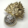 Great Britain - The Fusilier Brigade cap badge - Lugs