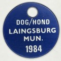 2 Dog licenses with no 666 - Pacaltsdorp 1986 and Laingsburg 1984