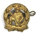 South African Citizen Force brass collar badge 1954-1963