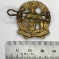 South African Citizen Force brass collar badge 1954-1963