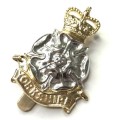 Great Britain The Yorkshire Brigade cap badge - Bi-metal - with slide