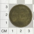 Mills Syndicate Brass type 1 token