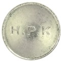 General Post Office 5c token - nickel with lots of luster