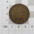 1938 South Africa penny XF