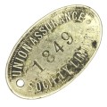 10 Shilling reward token - Union Assurance Society - Scarce