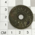 GPW Social Club 1 1/2d token (copper nickel)