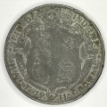 1911 British half crown prison money casting