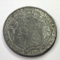 1911 British half crown prison money casting
