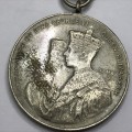 1937 George 6 Coronation medal with ribbon - scarce