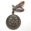 Johannesburg 1919 peace medal with original ribbon