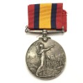 Boerwar Queens medal to 622 Pte JH Herring of the Uitenhage Town Guard  and WW2 medals to Herring