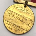 Mayoral medal ( George V ) Walney Bridge Barrow in Furness