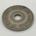 1927 Palestine copper-nickel 20 Mils - VF