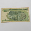 Zimbabwe 5 Dollars Harare 1983 banknote