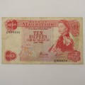 Mauritius 10 Rupees banknote