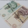 RSA Mboweni 1st issue R10 and R20 banknote - UNC but slightly impaired