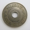 1935 Palestine 20 Mils coin