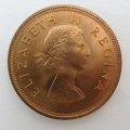 1953 South African Top condition penny - Uncirculated