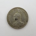 1914 German East Africa J Silver quarter Rupie - Au