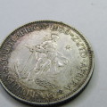 1930 ZAR Shilling George V - VF with some toning