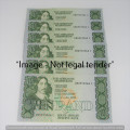 CL Stals 1st Issue R10 bank notes - Lot of 6 notes with consecutive numbers