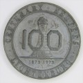 1973 Lichtenburg 100 years medallion
