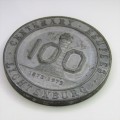 1973 Lichtenburg 100 years medallion