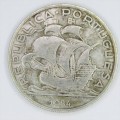 1934 Portugal Silver 10 Escudo