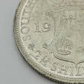 South Africa 1945 half crown AU +