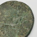 Ancient Roman Galigula coin ( 37 to 38 Ad ) VESTA reverse - very rare