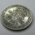 1938 SAU George V half crown - VF