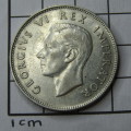 1945 SAU George V half crown - EF