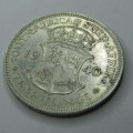 1940 SAU half crown - excellent with some lustre remaining