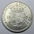 1940 SAU half crown - excellent with some lustre remaining