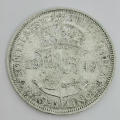 South Africa 1949 half crown XF+ - only 1891 minted